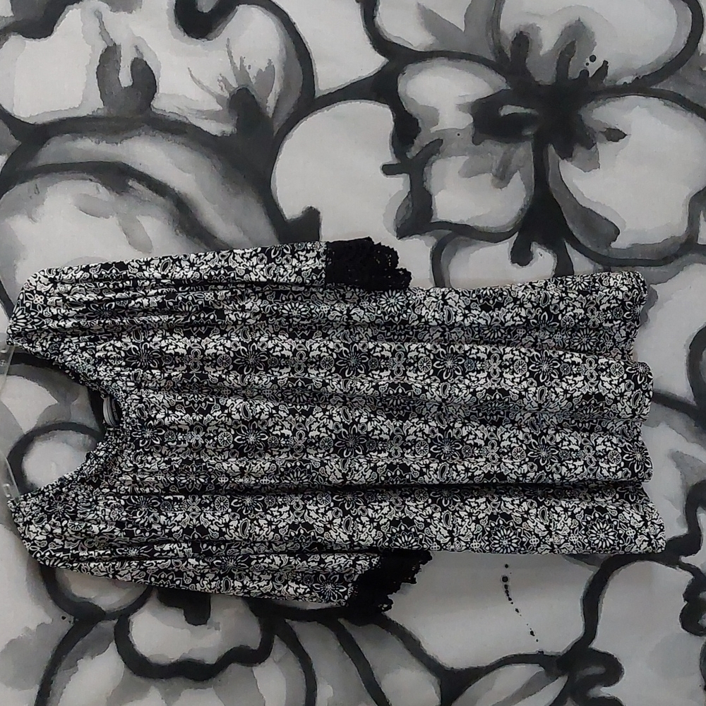 Allison Brittney dress xl black & white